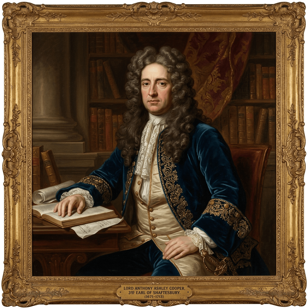Portrait of Lord Anthony Ashley Cooper